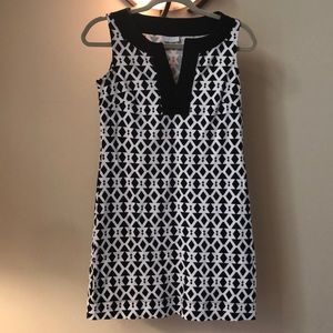 EUC New York & Company geometric sundress